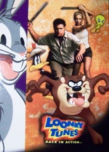 LOONEY TUNES BACK IN ACTION - COMPLETE BASE TRADING CARD SET - BRANDON FRASER - Picture 2 of 2