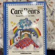 Vintage CARE BEARS Sweet Dreams for Sally (1983) Parker Brothers Hardcover Book