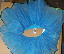 NWT Ballet Dance Turquoise Tutu Sequin Trim Girls Small