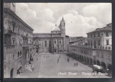 Postcard Ascoli Piceno Piazza del Popolo MC308