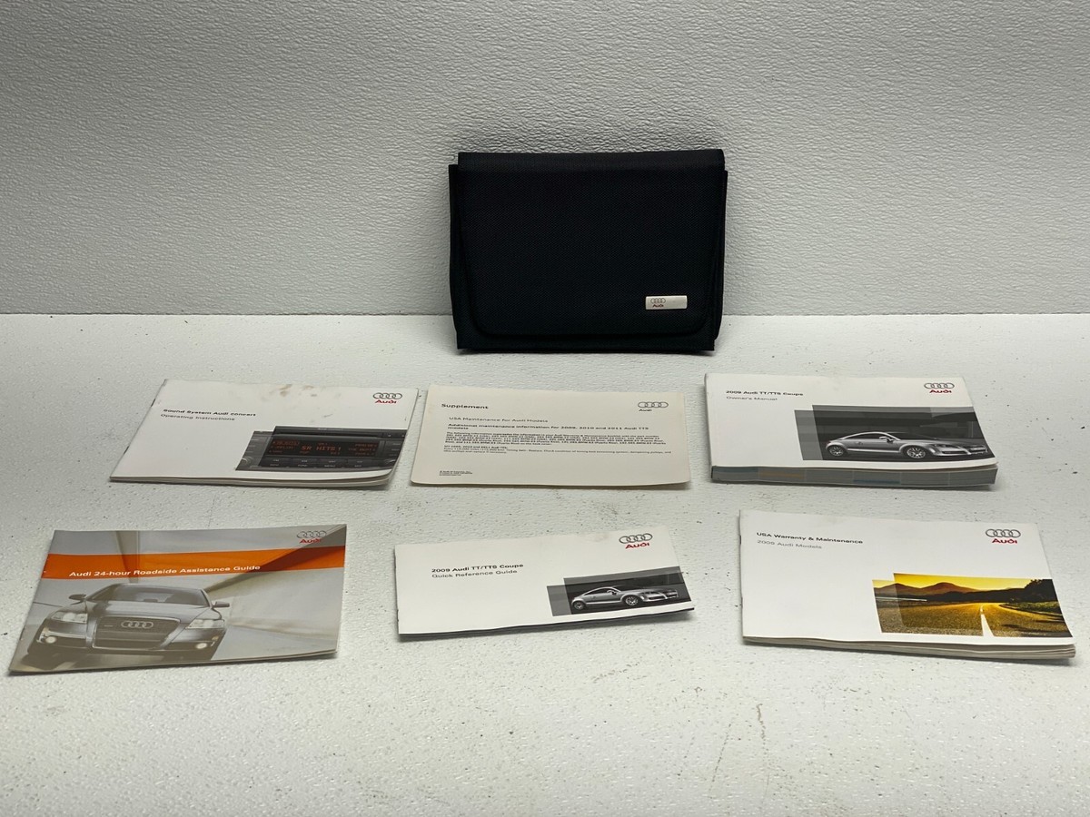 2008-2011 AUDI TTS TT S OWNERS MANUAL BOOKLET OEM LOT598 | eBay