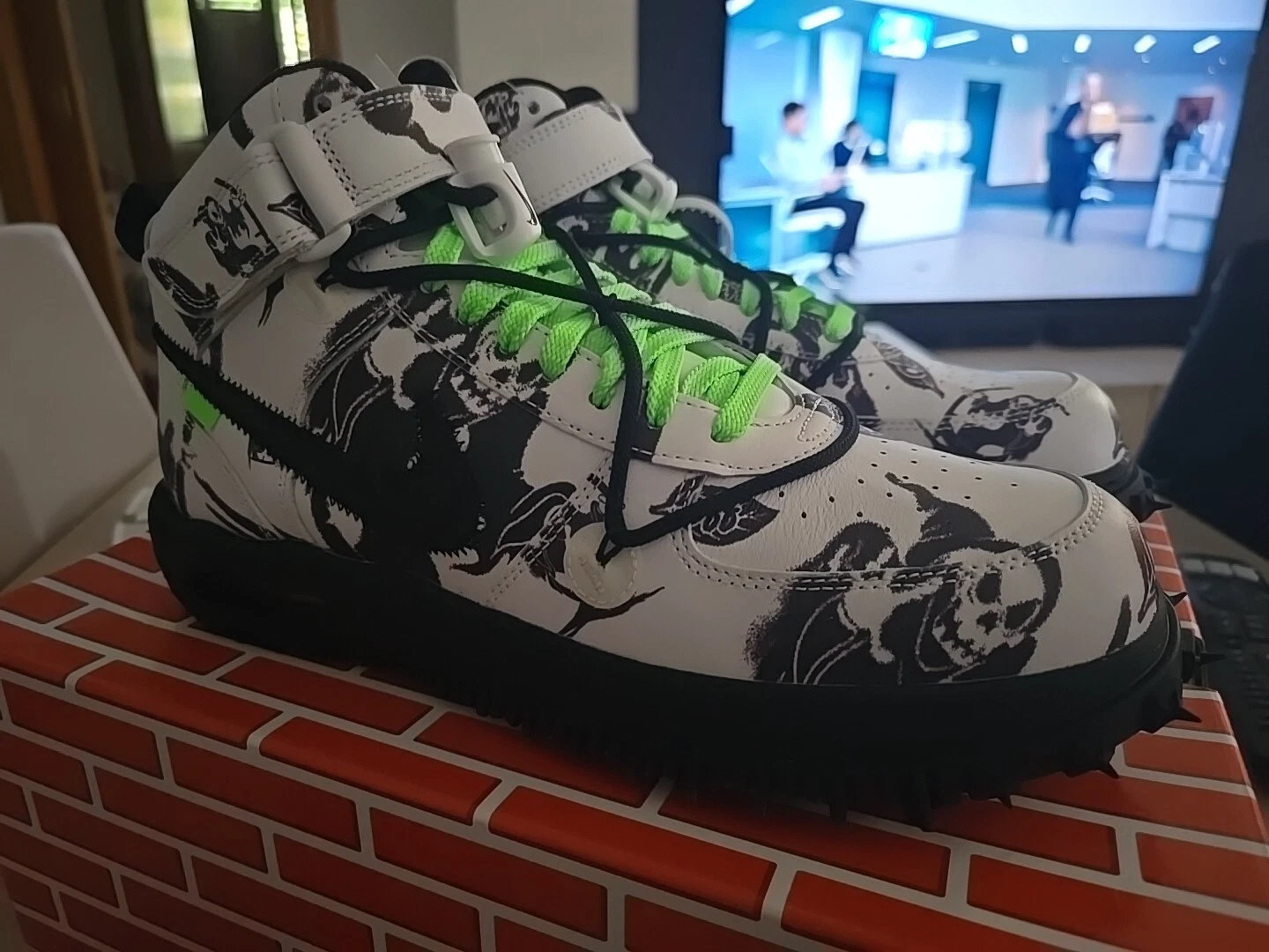 OFF WHITE X NIKE Nike Air Force 1 Mid Sp Off White Grim Reaper