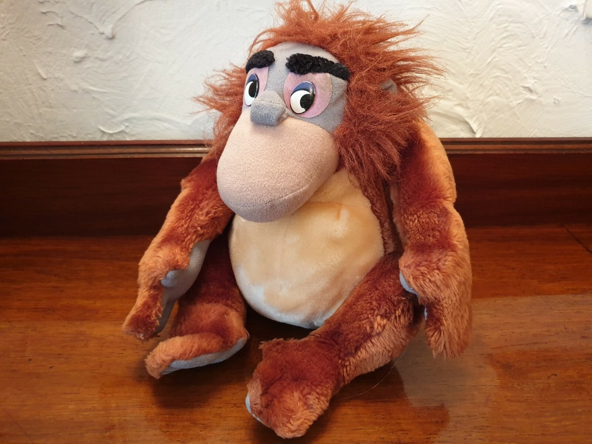 Peluche Roi Louie (Le Livre De La Jungle) - Simply Soft Collection, Hauteur 28 Cm - État D'occasion