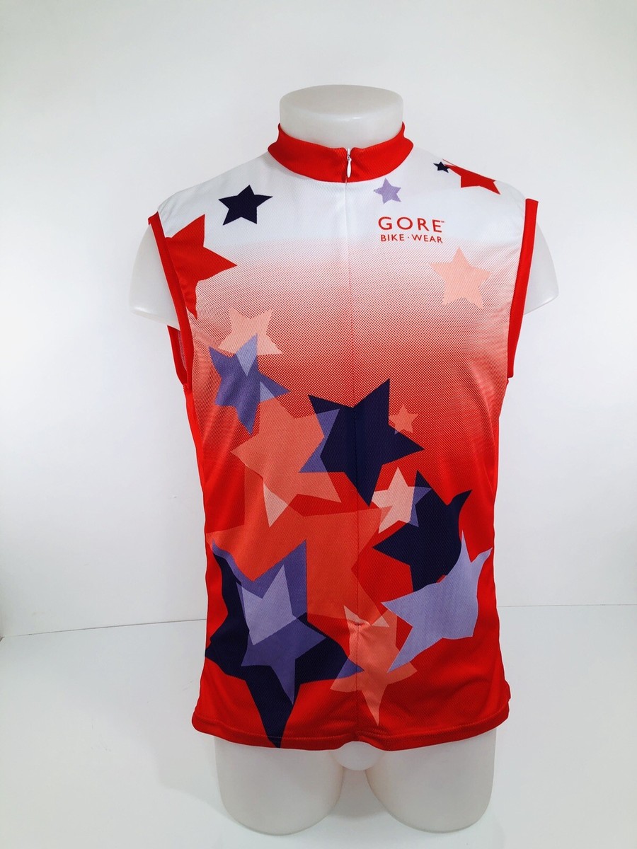 GORE Wind Stopper GORE-TEX Womens 2XL Patriotic Stars Cycling