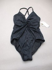 NWT TIME AND TRU Size S 4-6 Womens Lined Wireless One-Piece Swimming Suit 3E