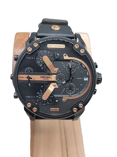 Diesel DZ7311 Mr Daddy Chronograph Black Dial Multicolor Leather