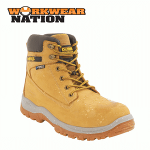 Dewalt Titanio Cuero Workwear Zapato Bota puntera de acero de la PAC pu tpu Suela Miel Dewalt Titanio Cuero Workwear Zapato Bota puntera de acero de la PAC pu tpu Suela Miel