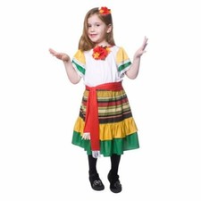 Little Girl Mexican Dancer Costume By Dress Up America