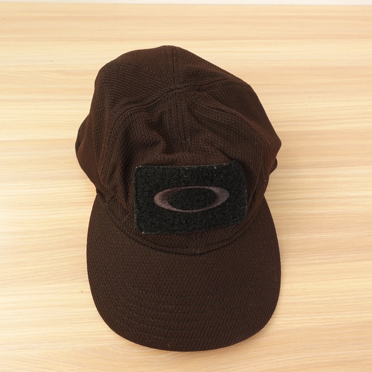 Vintage Oakley Standard Issue Hydrolix Cap S M Brown Flex Fit Logo