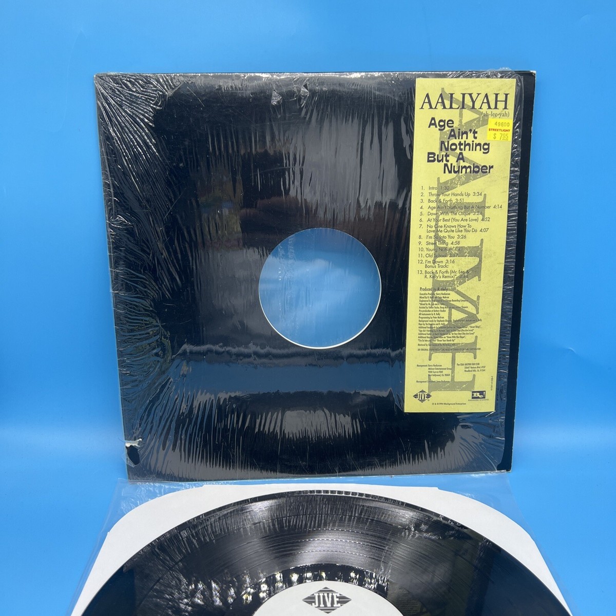 LP」「USオリジナル」Aaliyah Age Ain't Nothing But A Number