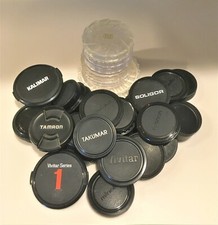 Lens Caps, End Caps and Filter Containers