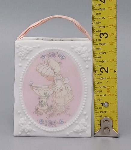 Bolsa de regalo de porcelana Enesco Precious Moments 1993 bondad coleccionable - Imagen 3 de 9