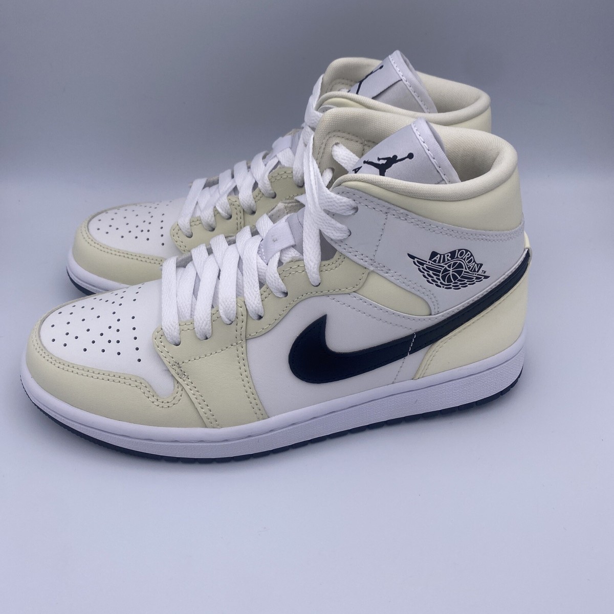 Nike Air Jordan 1 Mid Coconut Milk Women's Size 12/ Men's