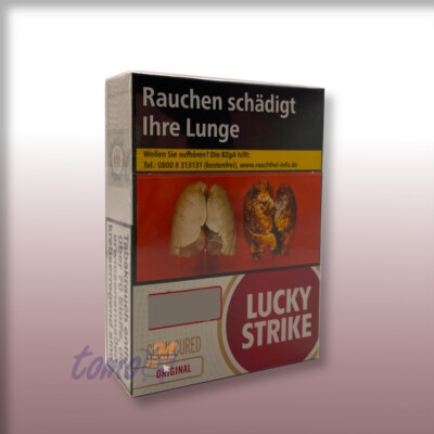 1 Stange Lucky Strike Original Zigaretten 8x 31 Stück / 12,00 