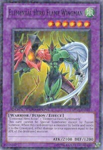 Elemental Hero Flame Wingman - DT03-EN035 - Parallel Rare - Duel Terminal x1 - N