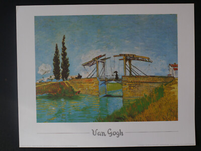 Brücke von Langlois ( van Gogh ) Kunstdruck 40 x 50 cm