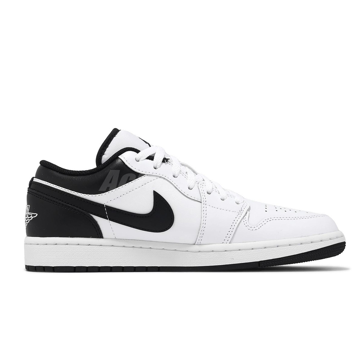 Nike Air Jordan 1 Low AJ1 White Black Men Casual Shoes