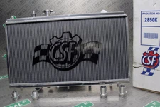 CSF Polished K-Swap Full Size Radiator V3 Civic EG EK 92-00 Integra DC 94-01
