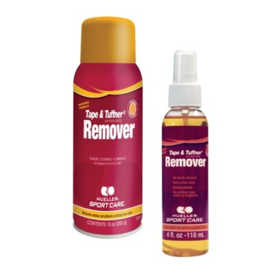 Mueller Tape und Tuffner Remover Spray