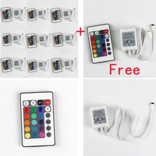 'Buy 9 Get 1 Sale' 24-Keys Wireless IR Remote Controller For RGB LED Strip Light