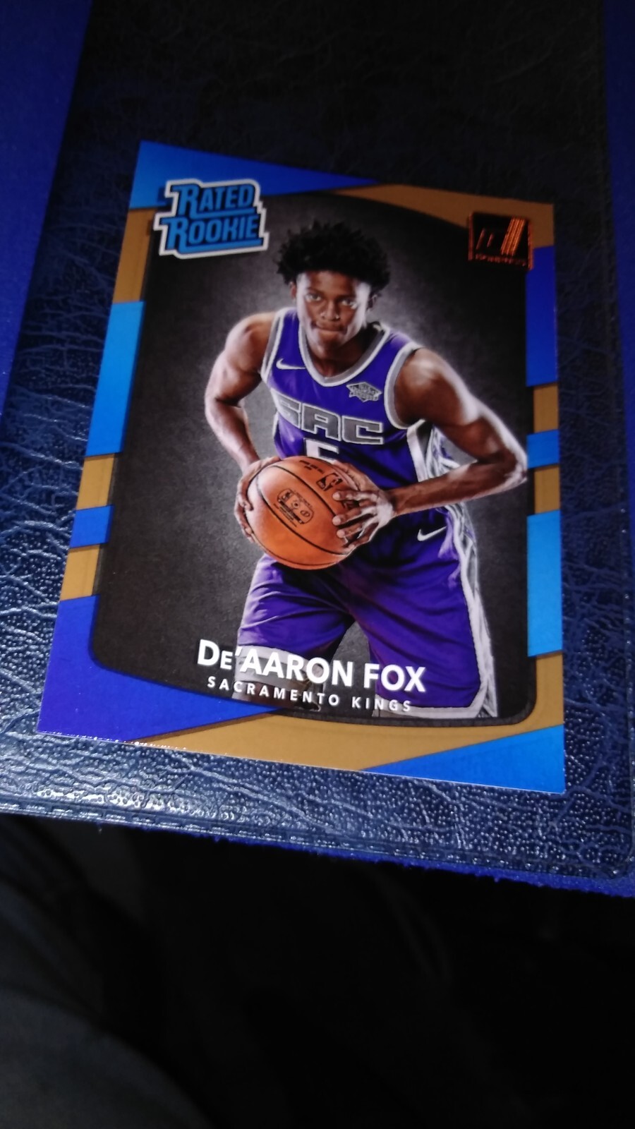 201718 Donruss Rated Rookie De'Aaron Fox RC196 eBay