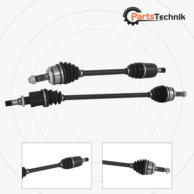 Pair Front CV Axle Joint Shaft Assembly For Honda Civic Auto CVT Trans 2016-2021