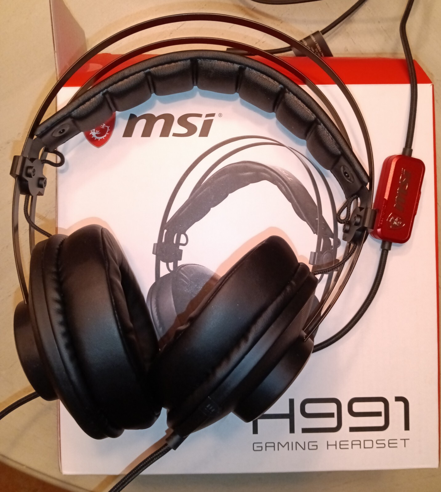MSI H991 Gaming Headset With Built in 