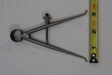 Beautiful NOS General USA made 4" ROUND LEG Inside Spring Caliper. 404-4