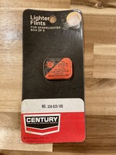 Vintage Shurlite Flints Gas and Torch Lighter Six Renewals No. 2001X Advertising