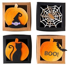 New, Retired Sizzix Thinlits Spooky Silhouette Box 12pc #664577 Retail $34.99