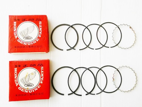 Replacement Piston Ring Set (STD) For Honda CB175, CL175, SL175, CA175 – Set Of 2 Rings – Reproduction Part