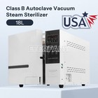 Dental 18L Class B Autoclave Vacuum Steam Sterilizer Sterilization+Printer US — photo 1
