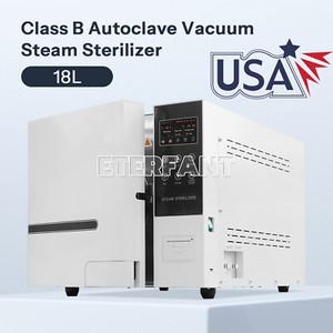 Dental 18L Class B Autoclave Vacuum Steam Sterilizer Sterilization+Printer US