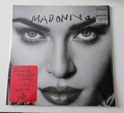 Madonna Finally Enough Love 2x 12'' Clear Vinyl New/OVP