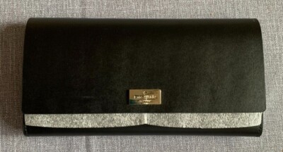 Kate Spade Arbour Hill Wallet Black with Tan lining Brand  display picture 1