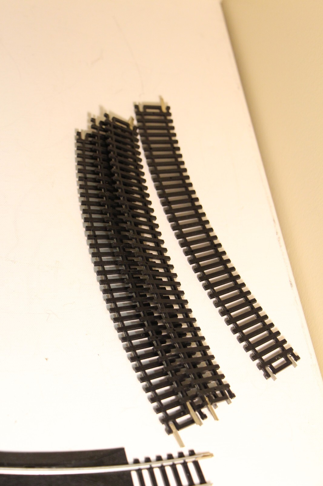Vintage Bachman Lot of 12 Train Tracks 11 R 18" Curved HO Scale 1