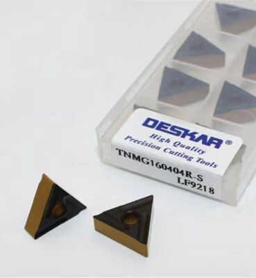 DESKAR TNMG160404R-S LF9218 Carbide inserts turning blade 10Pcs TNMG331 R