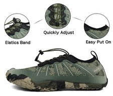 Camouflage Water Shoes Barefoot Sneaker Swimming Upstream Wading Sport Quick Dry
