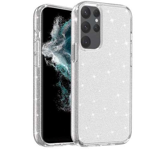 Funda protectora híbrida translúcida ultra gruesa de 3 mm con brillo para Samsung S23 Plus - Imagen 2 de 9