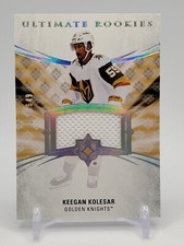 2020-21 Ultimate Collection Jerseys #149 Keegan Kolesar #ed/649 Rookie Card RC