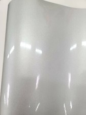 Gloss Silver Metallic Glitter Vinyl Car Vehicle Wrap Decal Sticker Film Roll