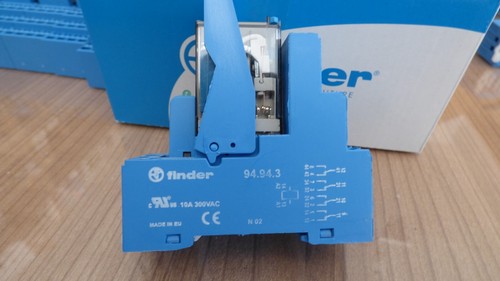 Finder 58.34.9.024.0050 Koppel Relais 24V DC 4 Wechsler 7A - Bild 2 von 2