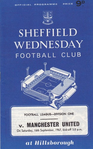 PROGRAMAS CASEROS SHEFFIELD WEDNESDAY 1967-68 ~ TÚ ELIGES OPONENTES FRANQUEO GRATUITO - Imagen 12 de 12