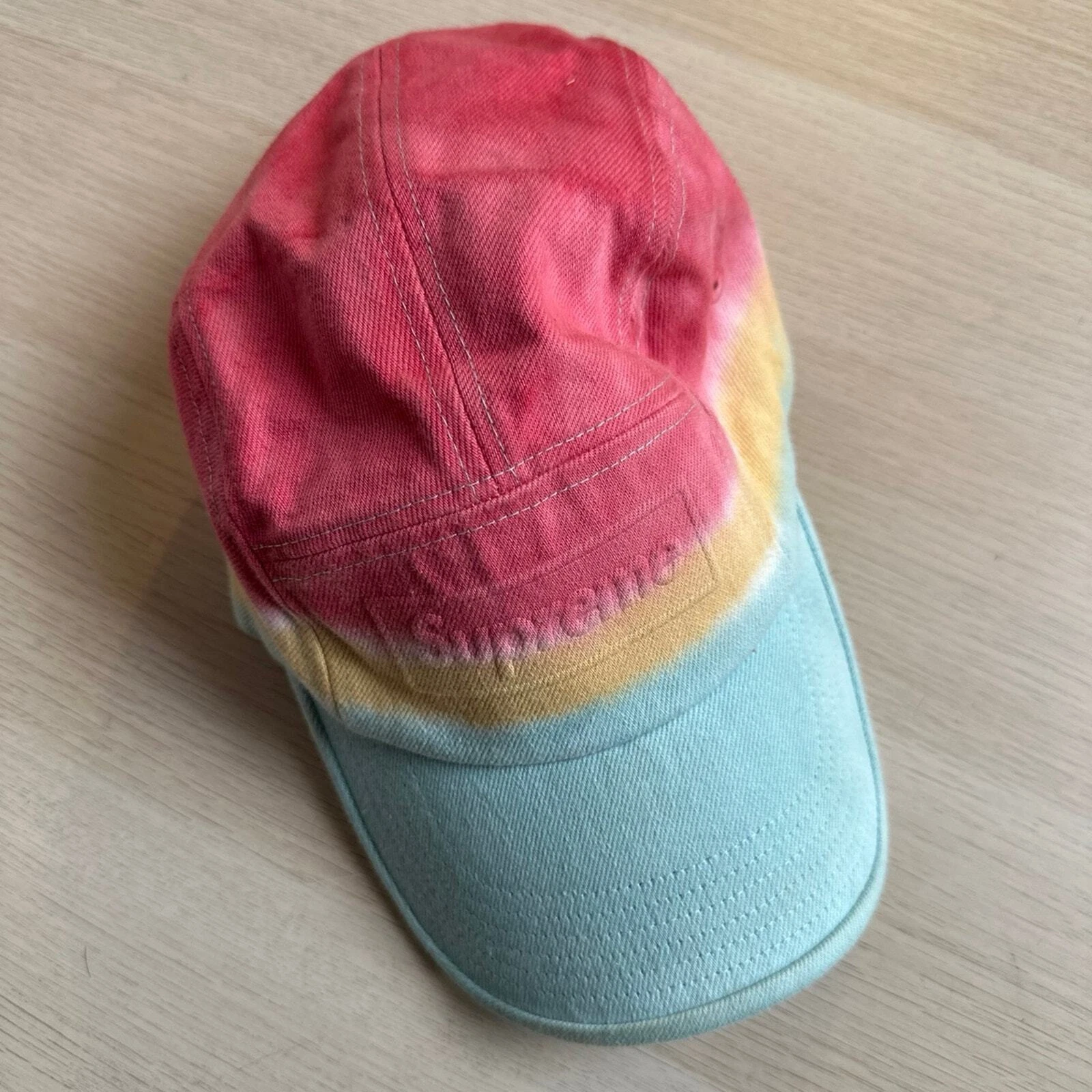 Casquette de camp en denim gaufré Supreme   NEUVE