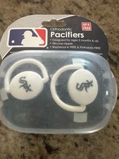 MLB Chicago White Sox 2-Pack Pacifiers, NEW