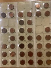 &bdquo;1 Pfennig Sammlung BRD 1948&ndash;1974 komplett gemischt, fr&uuml;he Jahrg&auml;nge&ldquo;