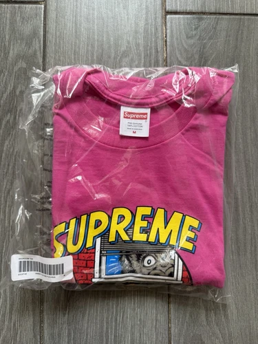 Tee shirt Supreme Bedroom SS25 Fuchsia homme taille Medium neuf sous blister