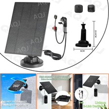 Solar Panel for Blink Outdoor 4th Gen/3rd Gen/XT/XT2, 3W High-Efficiency Solar