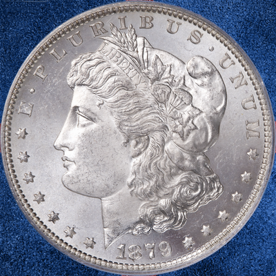 #ad 1879 O New Orleans Morgan Silver Dollar $61.89