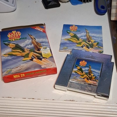 Camerica MIG 29 Soviet Fighter NES Box, Manual, One/Two Player, 1991